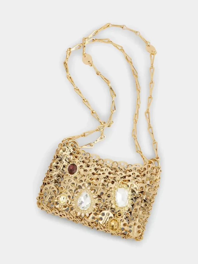 1969 Gold-Nano-Tasche mit Anhängern