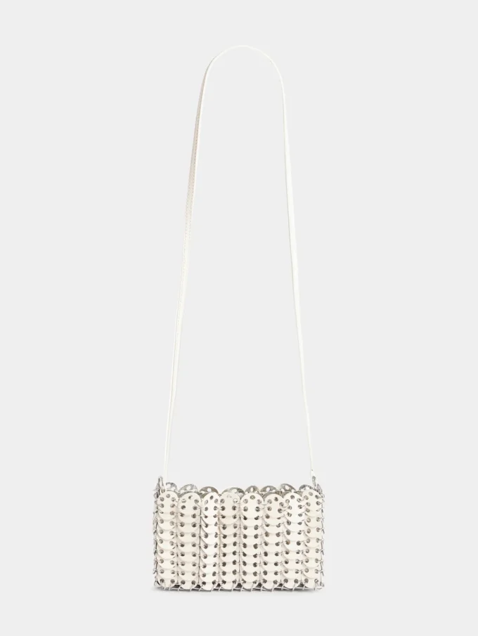 1969 Wende-Nano-Flip-Tasche aus Leder