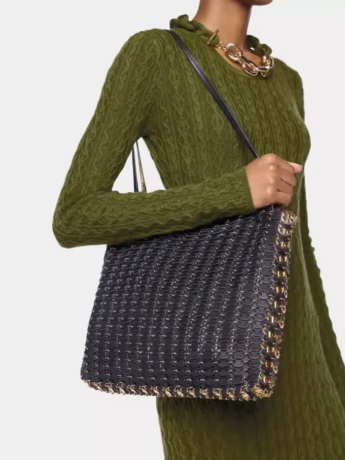 1969 Wende-Tasche Flip-Tasche aus Leder