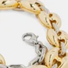Acht klobige Gold-/Silberkette Acht klobige Gold-/Silberkette