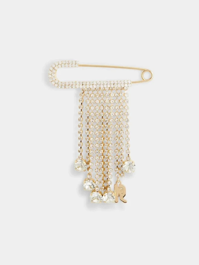 Ansteckpin mit Strass