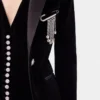 Ansteckpin mit Strass