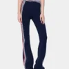 Ausgestellte Hose aus Frottee-Jersey