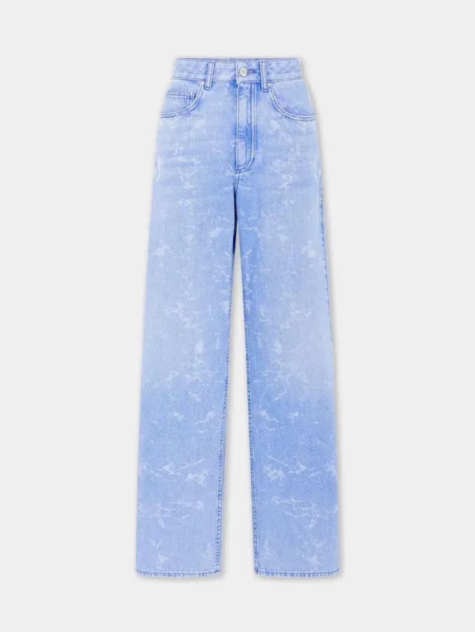 Baggy-Jeans aus Denim