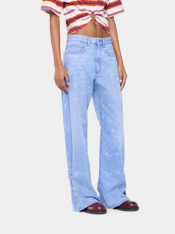 Baggy-Jeans aus Denim