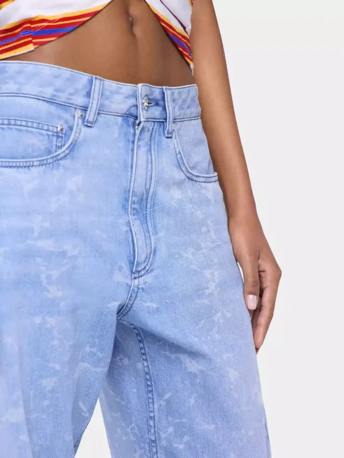 Baggy-Jeans aus Denim
