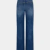 Baggy-Jeans aus dunkel gewaschenem Denim