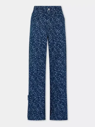 Baggy-Jeans mit geradem Bein