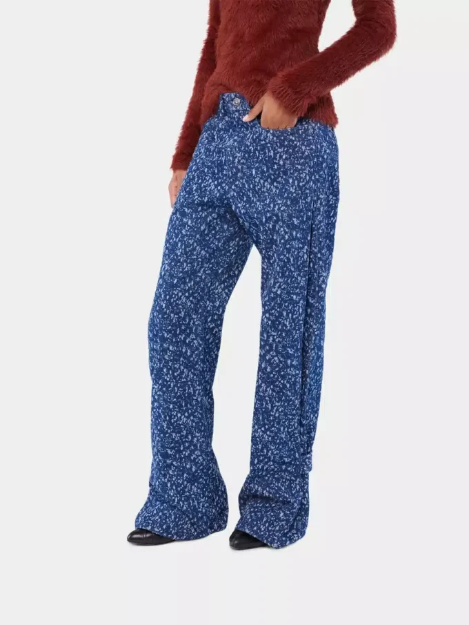 Baggy-Jeans mit geradem Bein