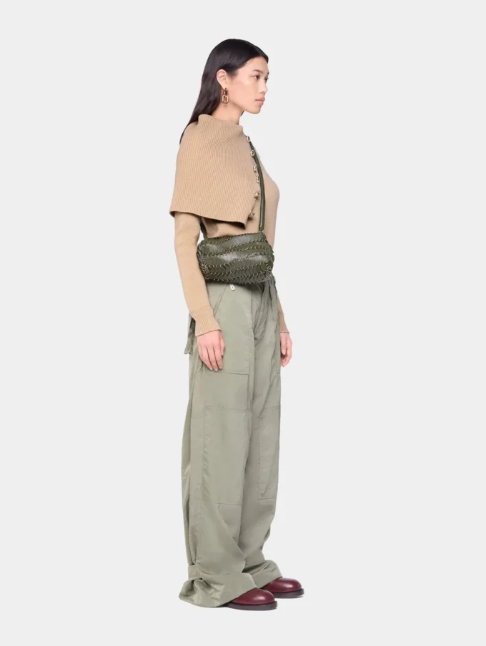 Beiger Pullover aus Wolle