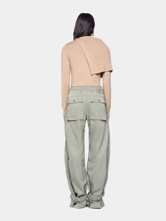 Beiger Pullover aus Wolle