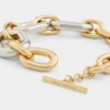 Übergroße XL-Gliederkette in Gold und Silber Übergroße XL-Gliederkette in Gold und Silber