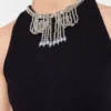 Besticktes Strickoberteil