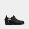 Biker-Stiefeletten aus Leder