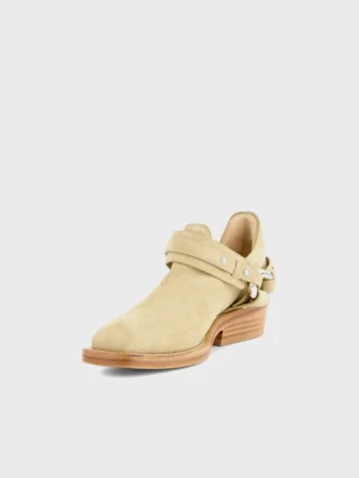 Biker-Stiefeletten aus Leder