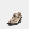 Biker-Stiefeletten aus Leder