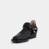 Biker-Stiefeletten aus Leder