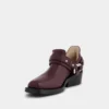 Biker-Stiefeletten aus Leder