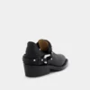 Biker-Stiefeletten aus Leder