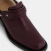 Biker-Stiefeletten aus Leder