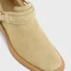 Biker-Stiefeletten aus Leder
