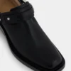 Biker-Stiefeletten aus Leder
