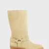 Bikerstiefel aus Leder