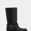 Bikerstiefel aus Leder