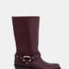 Bikerstiefel aus Leder