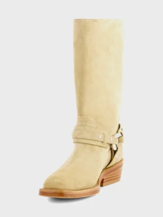 Bikerstiefel aus Leder