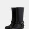 Bikerstiefel aus Leder