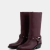 Bikerstiefel aus Leder