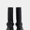 Bikerstiefel aus Leder