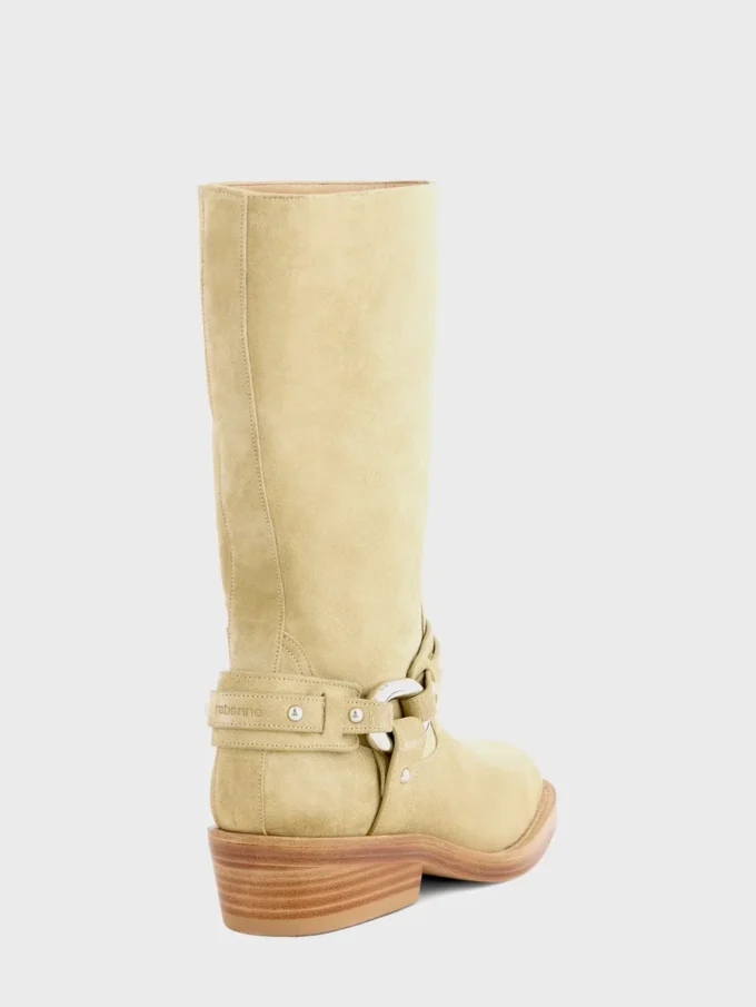 Bikerstiefel aus Leder