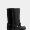 Bikerstiefel aus Leder