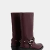 Bikerstiefel aus Leder