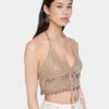 Bralette aus Häkelstoff