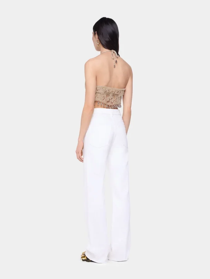 Bralette aus Häkelstoff