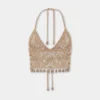 Bralette aus Häkelstoff