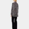 Crêpe-Bluse mit Perlenstickerei