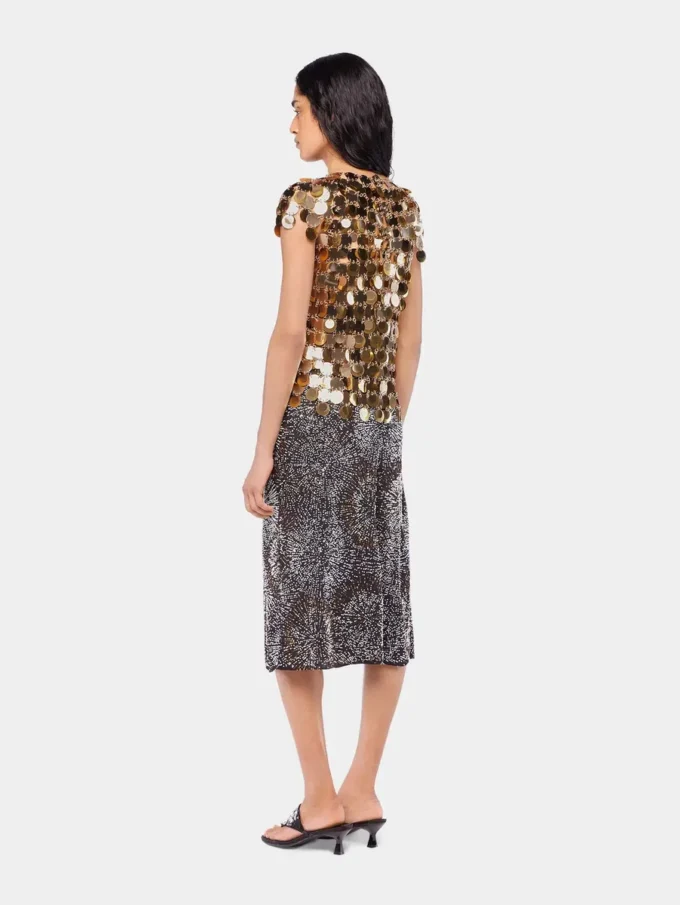 Das goldene Sparkle Disc Top Das goldene Sparkle Disc Top