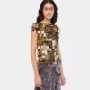 Das goldene Sparkle Disc Top Das goldene Sparkle Disc Top