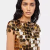 Das goldene Sparkle Disc Top Das goldene Sparkle Disc Top