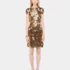 Das ikonische goldene Sparkle-Disc-Kleid Das ikonische goldene Sparkle-Disc-Kleid