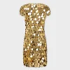 Das ikonische goldene Sparkle-Disc-Kleid Das ikonische goldene Sparkle-Disc-Kleid