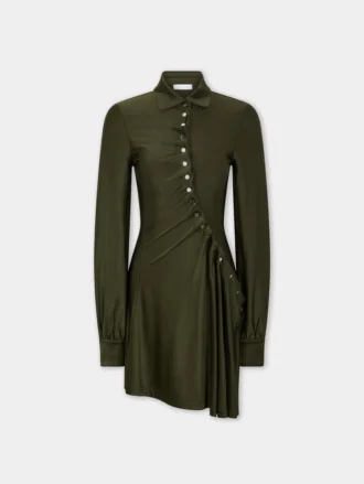 Drapiertes Minikleid aus Jersey