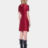 Drapiertes Minikleid aus Jersey