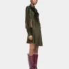 Drapiertes Minikleid aus Jersey