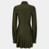Drapiertes Minikleid aus Jersey