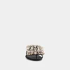 Flache Sandalen mit Strass
